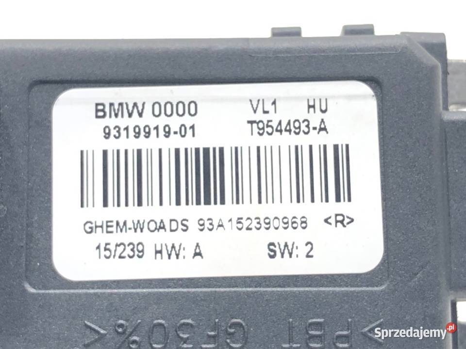 OPORNIK DMUCHAWY POWIETRZA BMW F30 9319919 1118 Rezystory dmuchaw sprzedam