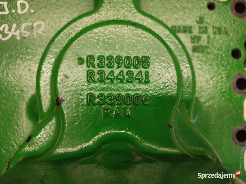 Obudowa PTO R339005 JOHN DEERE 8345R Pozostałe