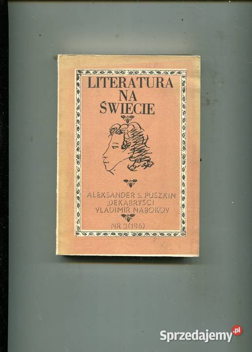 Literatura na świecie 1987 3188 Pozostałe Szczecin sprzedam