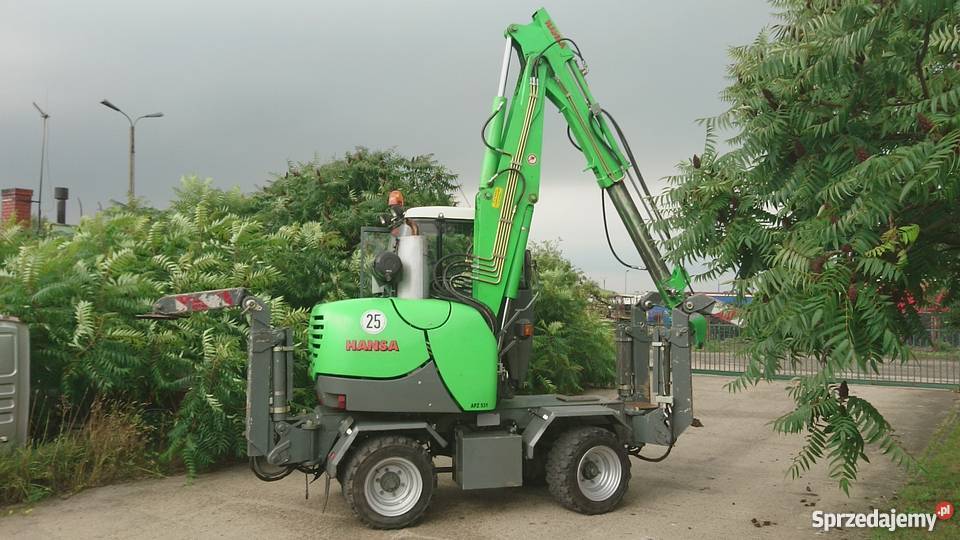 KOPARKA CMENTARNA HANSA APZ 531 wielkopolskie Gostyń