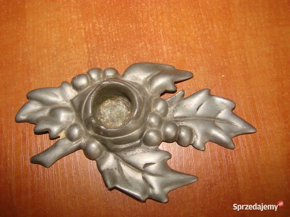 cynowy świecznik Pruszcz Gdański