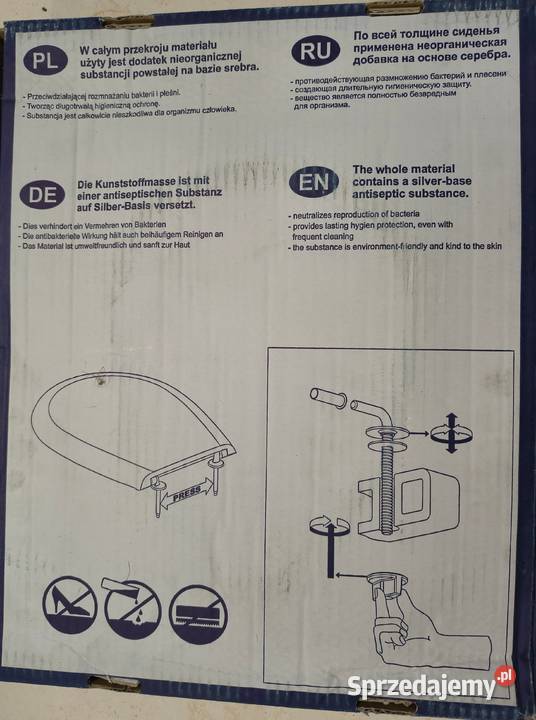 Deska sedesowa CERSANIT ARENA K980033 Oblęgór