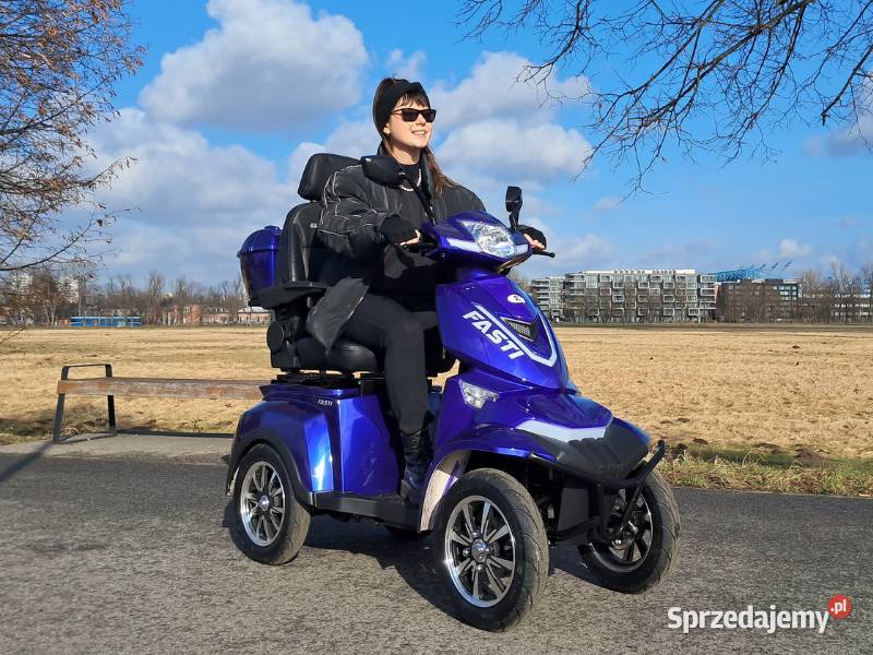Fasti 4 Elektryczny skuter 4kołowy bateria skuter Kraków