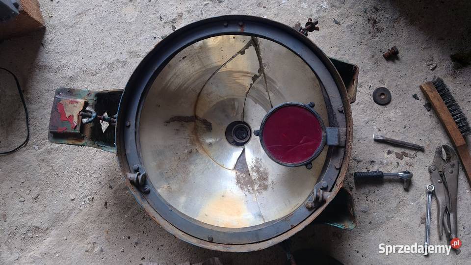 Lampa parowozu Oleśnica