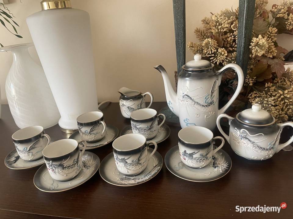 Japoński zestaw z porcelany do kawy dolnośląskie Wrocław