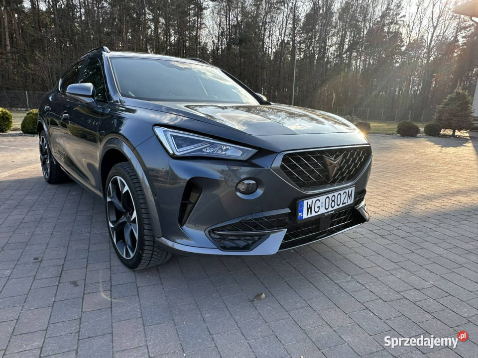 Cupra Formentor łopatki zmiany biegów