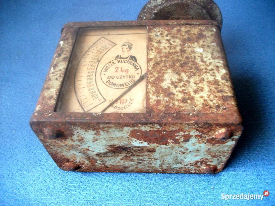 Waga kuchenna zabyowa PRL