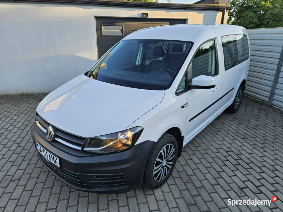 Volkswagen Caddy 14 TSI 110 LONG maxi 7 OSÓB Gdynia sprzedam