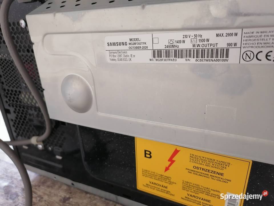 Mikrofala Samsung mg28f303tfk NOWA Masłów Drugi