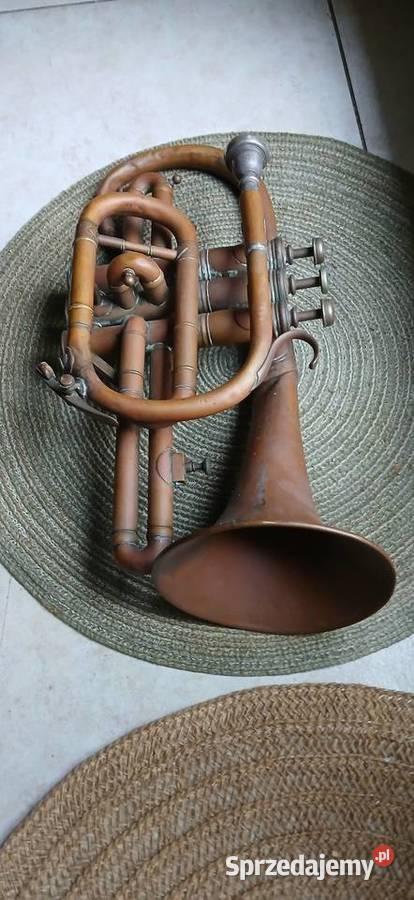 Mosiężna trąbka sprzedam