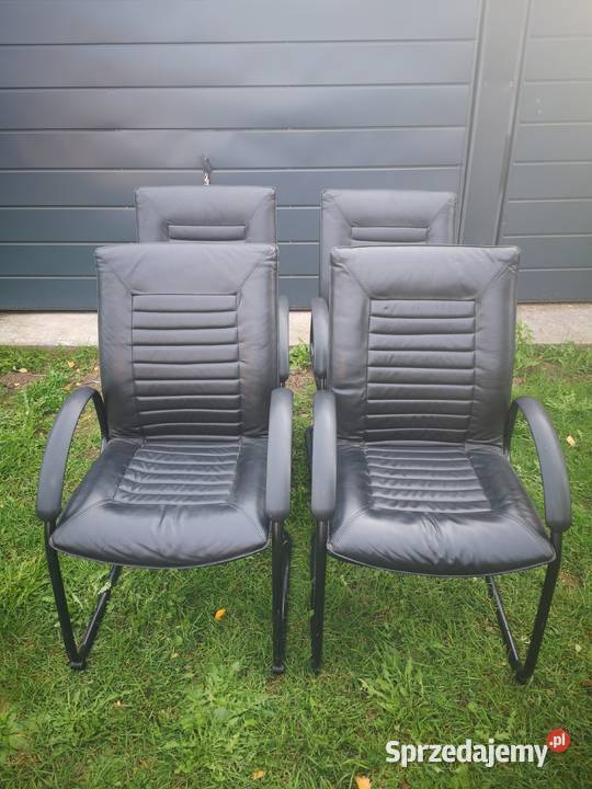 fotele biurowe skórzane Aleksandrów Łódzki sprzedam