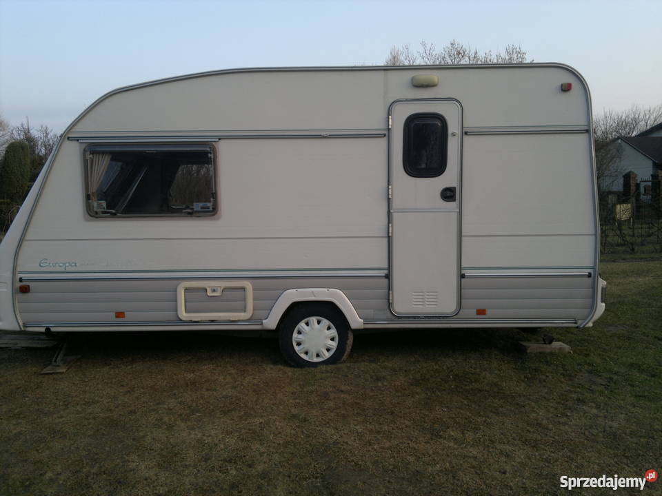 Przyczepa kempingowa Sterling Europa 450 1996r Rok produkcji 1996 łódzkie