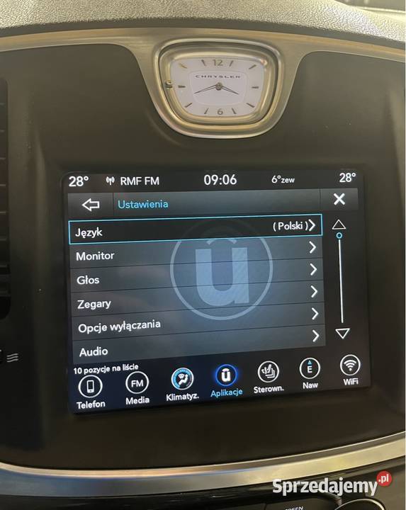 CHRYSLER 300 USA dostosowanie Radio Navi Mapy Kraków naprawa