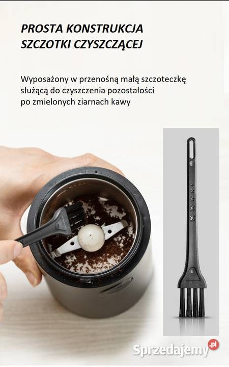 MŁYNEK ELEKTRYCZNY do mielenia kawy mazowieckie Zielonka