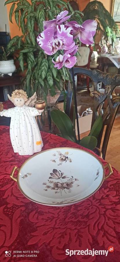 Patera KPM Decoration Kbenhavn Porcelana Maleri pomorskie Gdańsk