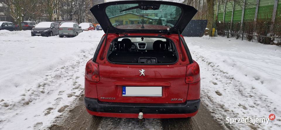 Peugeot 207 SW 16HDI 2009r URBAN MOVE hak pomorskie Gdańsk