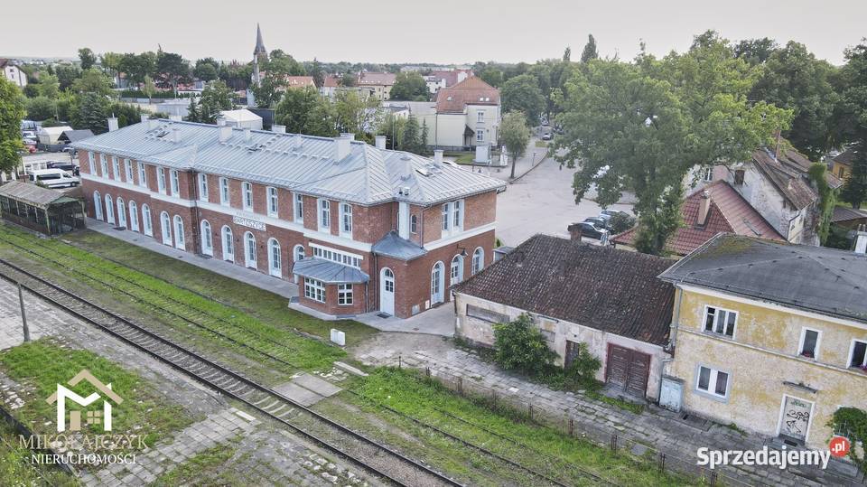 Budynek handlowousługowy dworcu w Bartoszycach 95m2 Bartoszyce