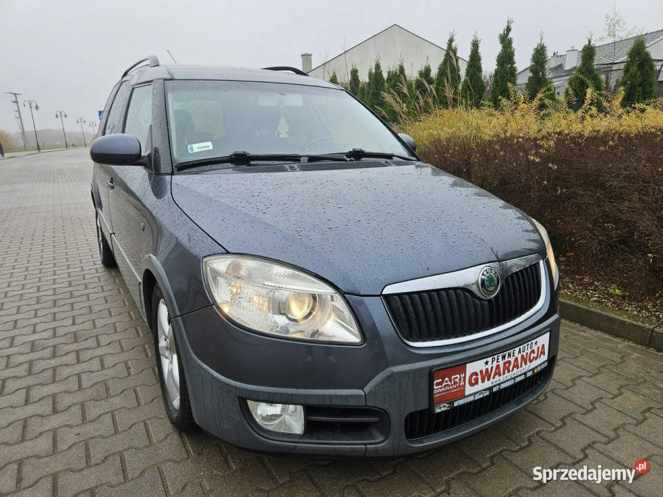 koda Roomster SCOUTPANORAMARej Rata400 I 2006 Zarejestrowany w Polsce wielkopolskie Śrem
