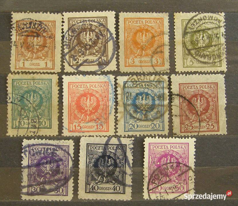 Znaczki pocztowe Polska Zestaw 131 Łódź