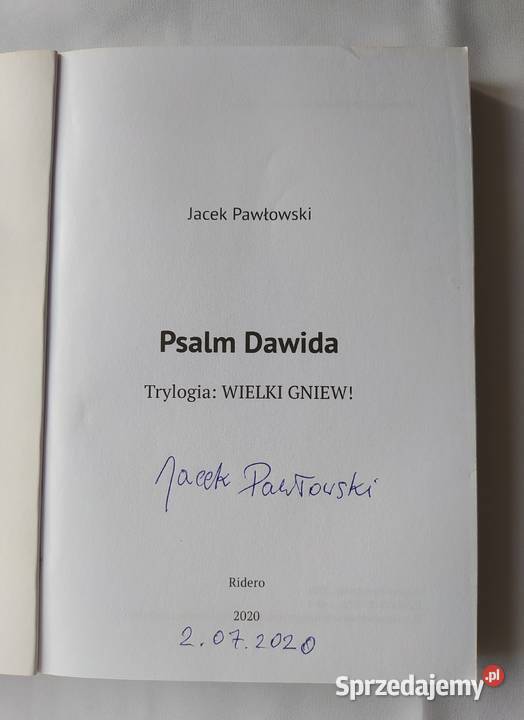 PSALM DAWIDA Jacek Pawłowski Hajnówka