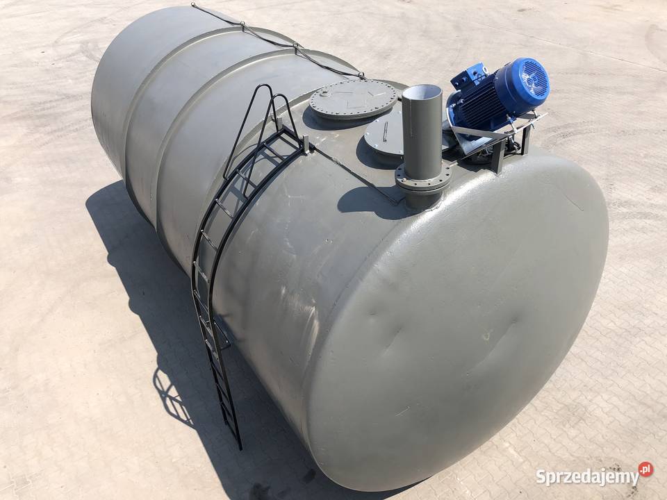 Zbiornik stalowy na biogazownie z mieszadłem