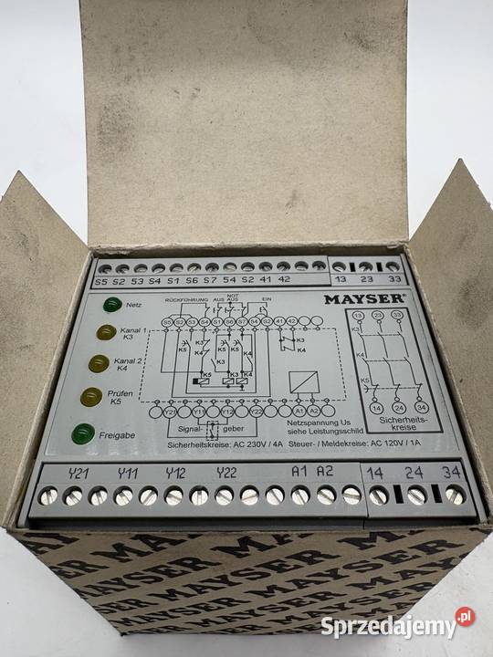 Mayser SGSUE 4104 NA Control Unit Warszawa