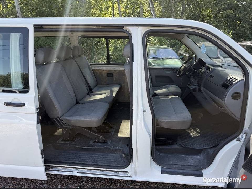 Volkswagen T5 19 TDI 9 osobowy Klimatyzacja manualna Rydułtowy