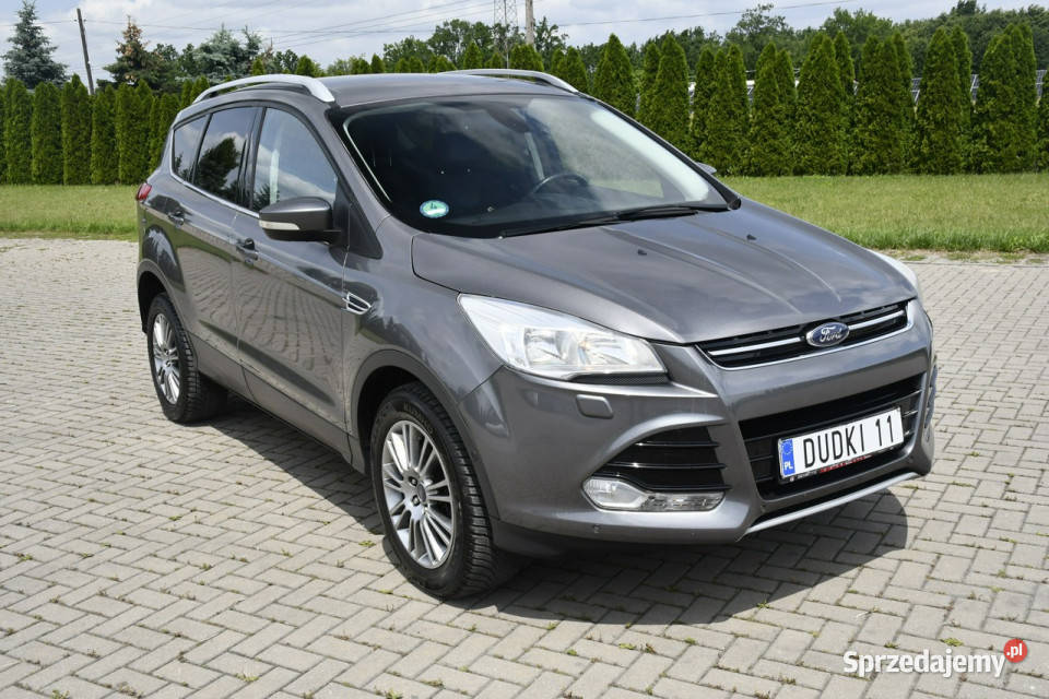 Ford Kuga 20tdci DUDKI11 SkóryElektrKlapa wielofunkcyjna kierownica Kutno