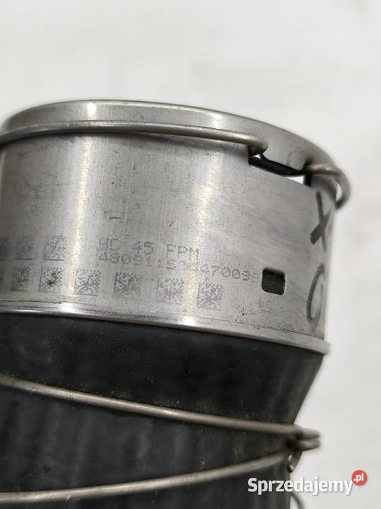 WĄŻ RURA INTERCOOLERA BMW E90 E87 N47