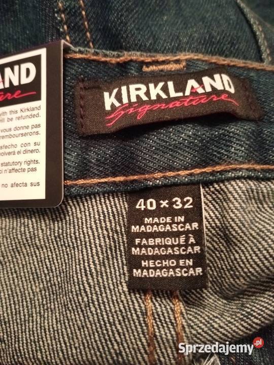 JEANSY MĘSKIE KIRKLAND USA W40 L32 PAS98 Regular Mielec