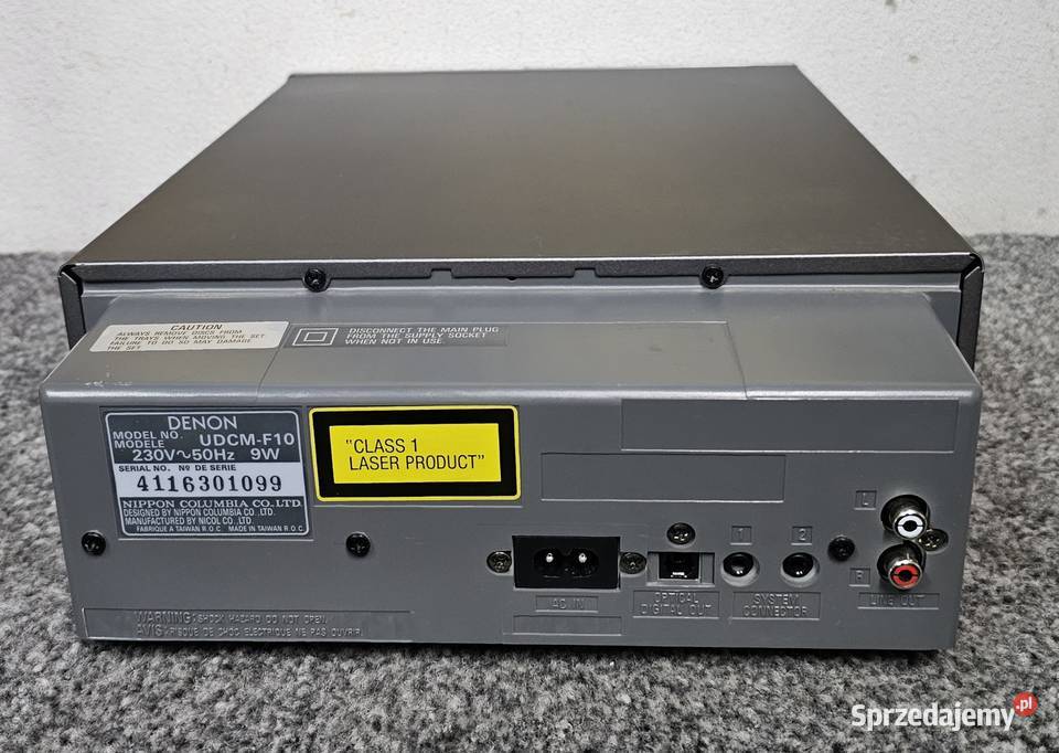 Denon UDCMF10 Compact Disc Changer 3xCD wysyłka Odtwarzacze CD i MD małopolskie Kraków