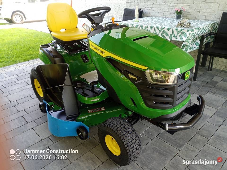 Traktorek kosiarka John Deere S140USANowa 2026 Brzozów
