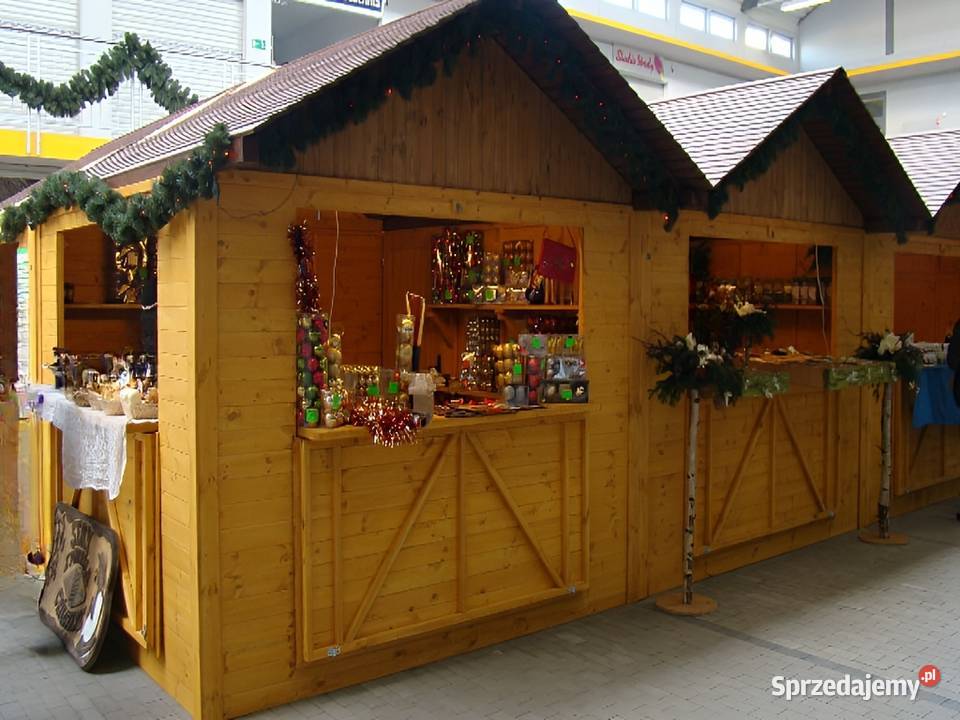 DOMEK HANDLOWY 1 DREWNIANY KIOSK SKLEPIK PRODUCENT Parzymiechy