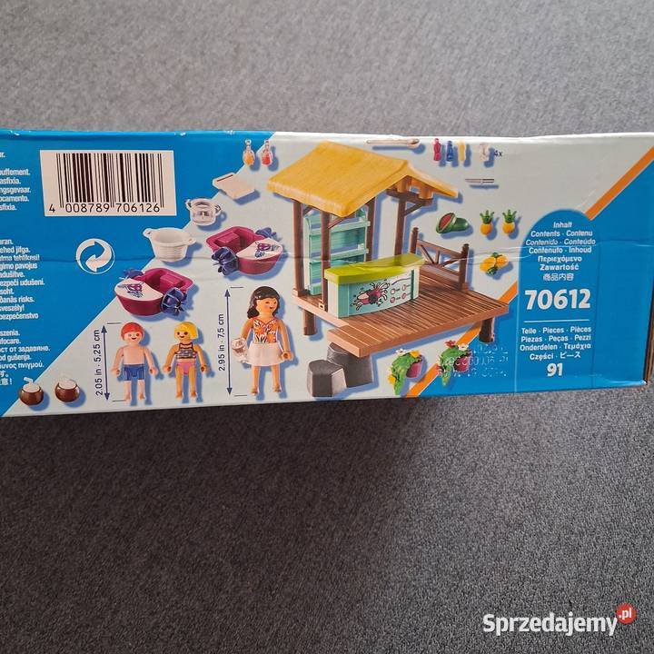 Playmobil klocki resort na plaży wiek 410 lat podkarpackie Rzeszów