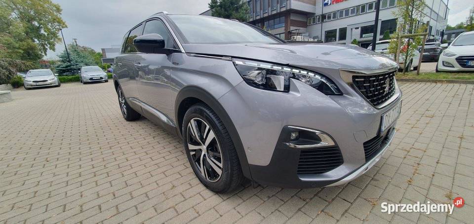 Peugeot 5008 GT LINE 2018 najbogatsza wersja podgrzewane fotele Peugeot Wrocław sprzedam