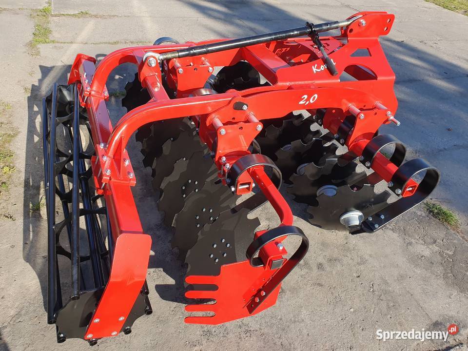 Brona talerzowa 20m zabezpieczenie resor Bury Miechowice