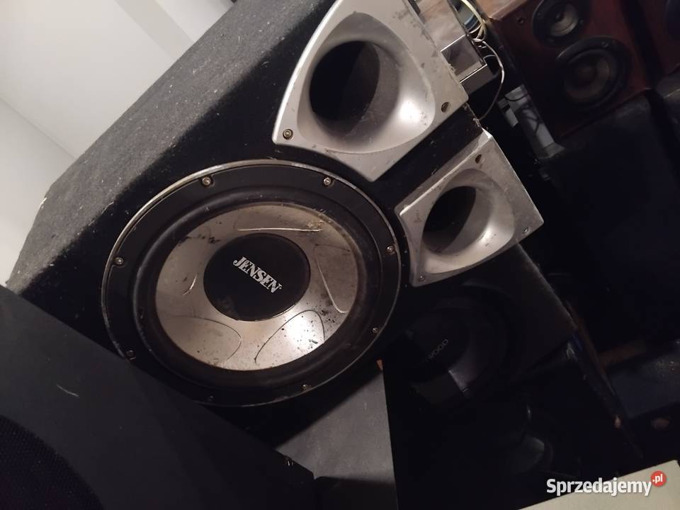 Skrzynia basowa tuba subwoofer car audio Konina