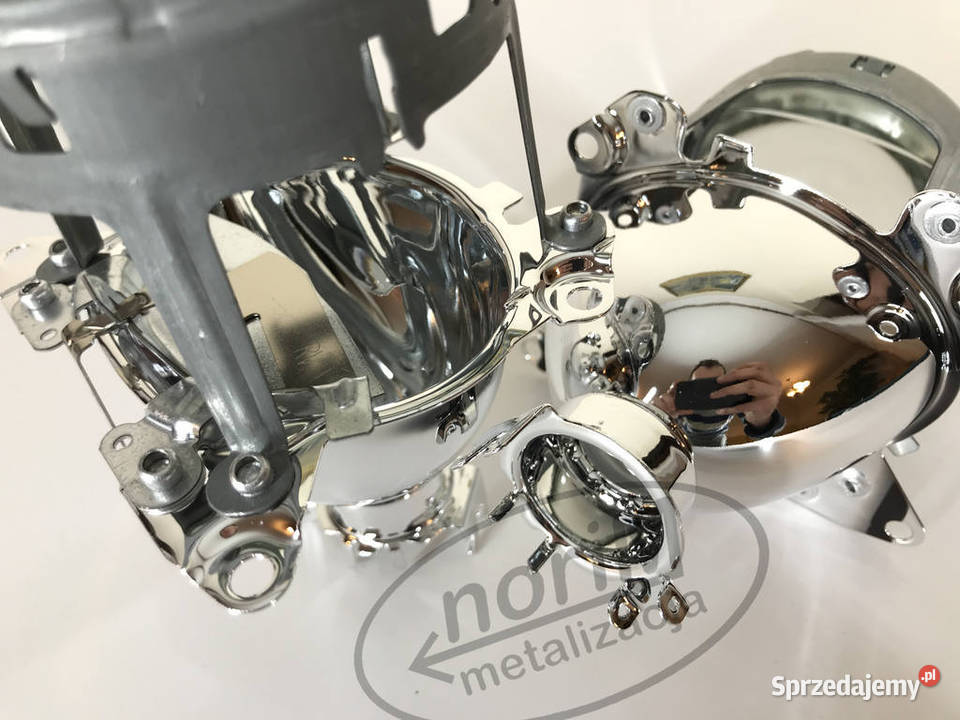 Regeneracja odbłyśników soczewek metalizacja Kraków