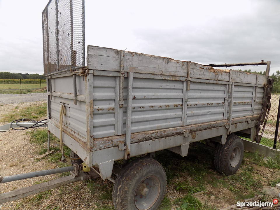 Rozrzutnik obornika dwuosiowy 5 ton sprzedam