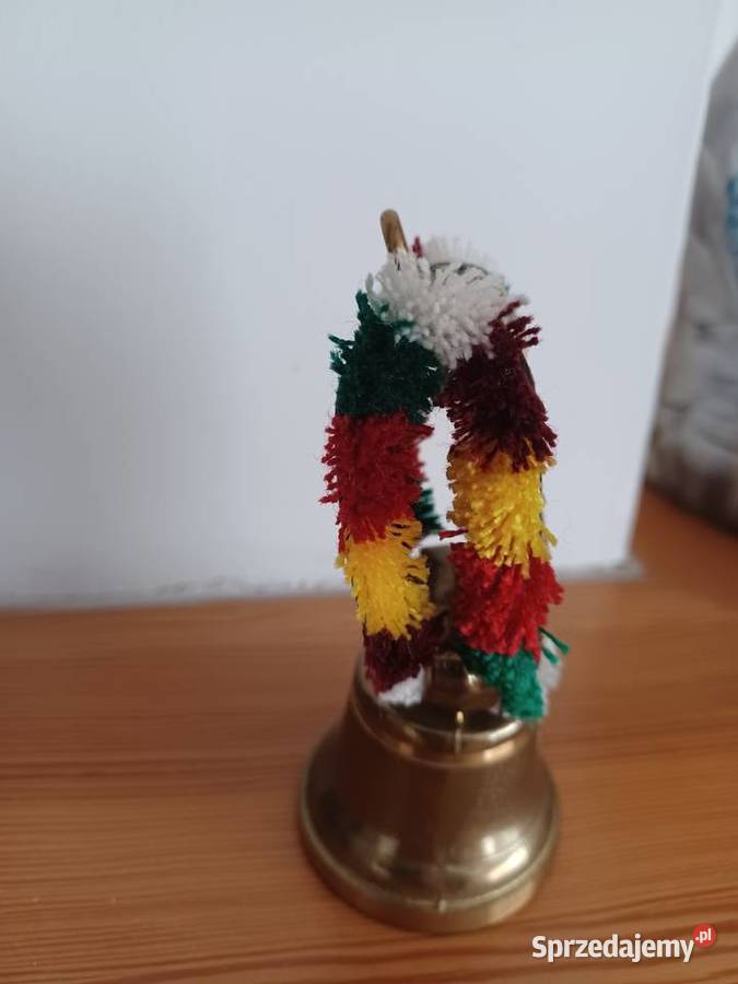 Dzwonek z krzyżem Szwajcaria Mosiądz Poznań