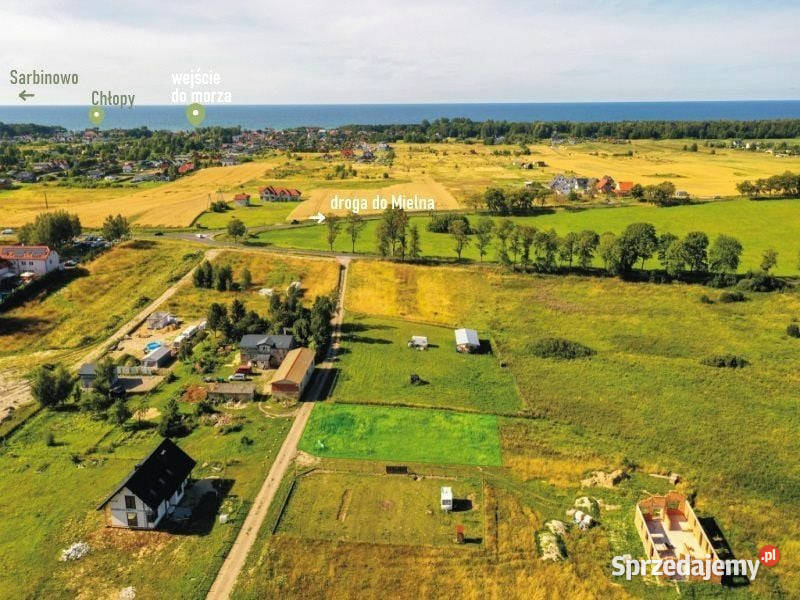 Działka budowlana morzem Mielenko Niegoszcz