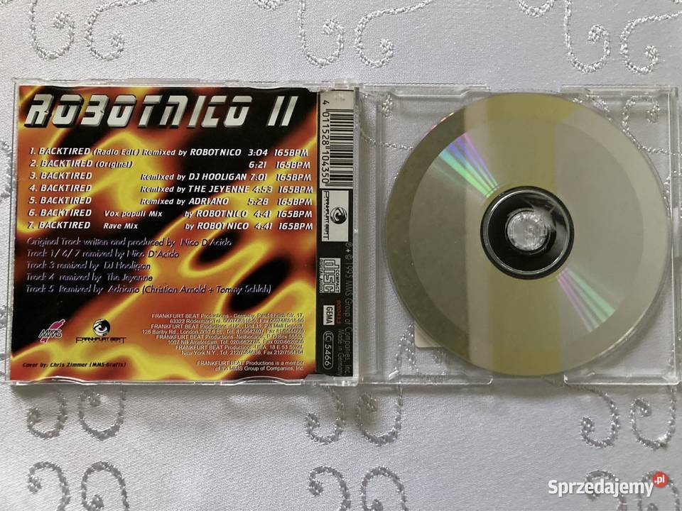 Płyta CD Remix Robotnico II Becktired Klasyka Płyty i kasety Kultura i Rozrywka Czerwionka-Leszczyny