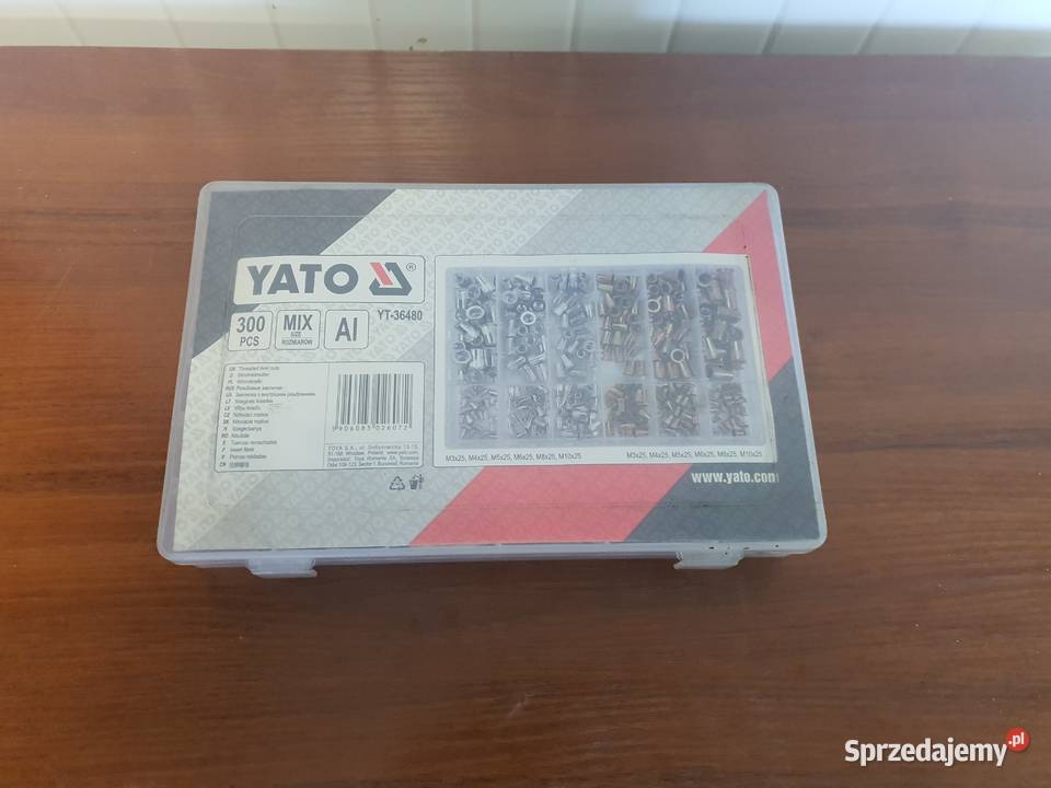 ZESTAW NITONAKRĘTEK STALOWE ALUMINIOWE M3 M10 małopolskie Tarnów sprzedam
