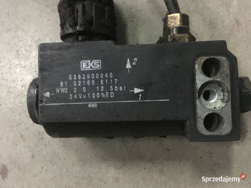 Elektro Zawór Man 81521606117 5382900040 Pozostałe Maszewo sprzedam