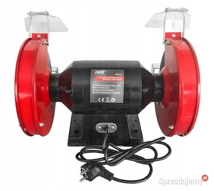 SZLIFIERKA STOŁOWA 150mm 2 x TARCZA VERKE Light Narzędzia Chmielnik