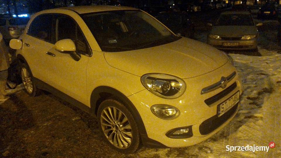 Fiat 500x 16 75 2016rcappuccino idealny Będzin