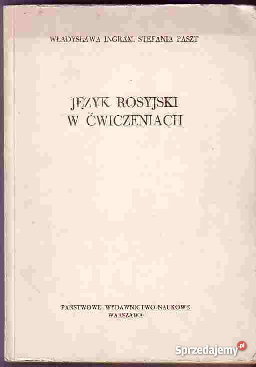 577 ROSYJSKI W ĆWICZENIACH WŁADYSŁAWA INGRAM STE Książki do nauki języka obcego Czyrna