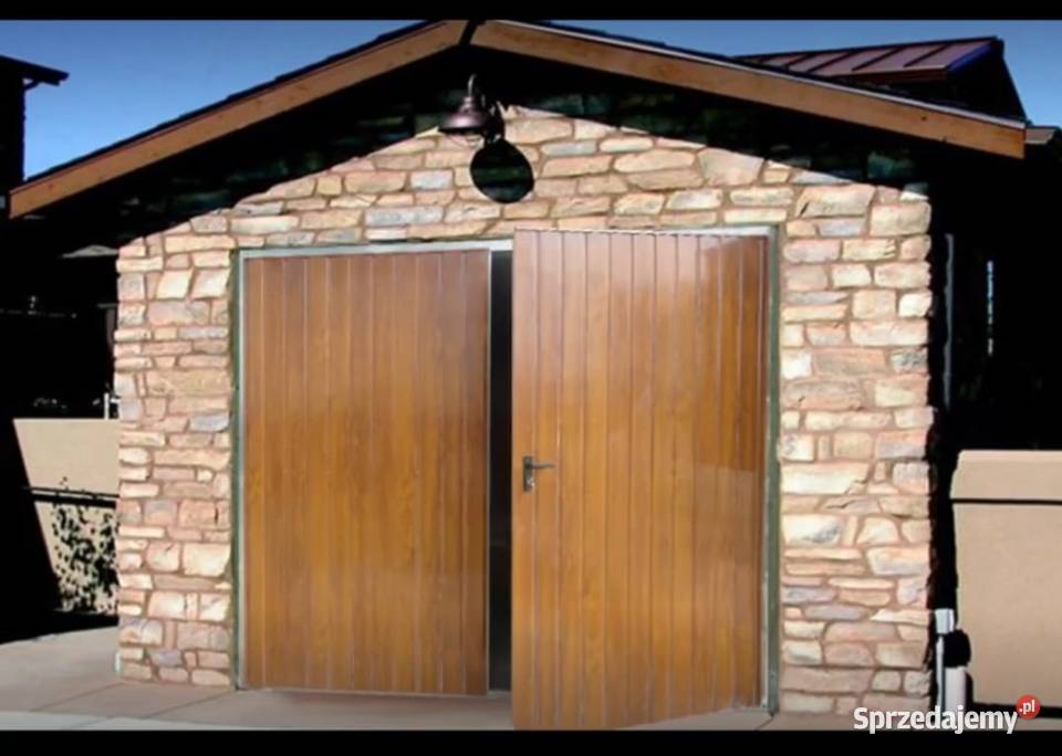 Brama garażowa uchylna dwuskrzydłowa CAŁA POLSKA