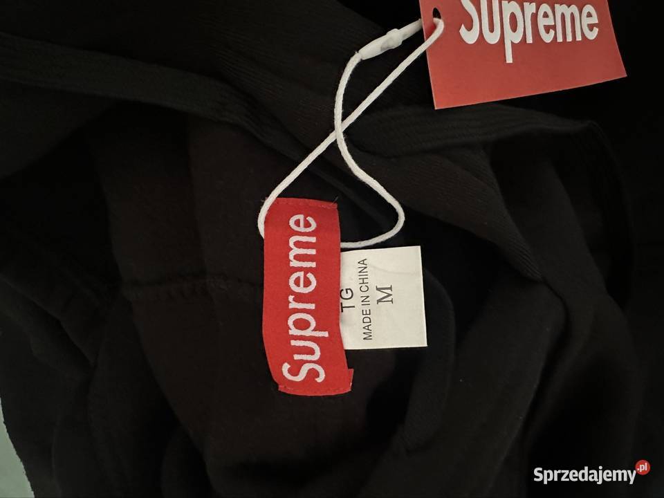bluza supreme czarny małopolskie