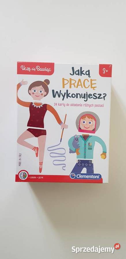 Nowa Clementoni Jaka jest twoja praca Gra Warszawa sprzedam